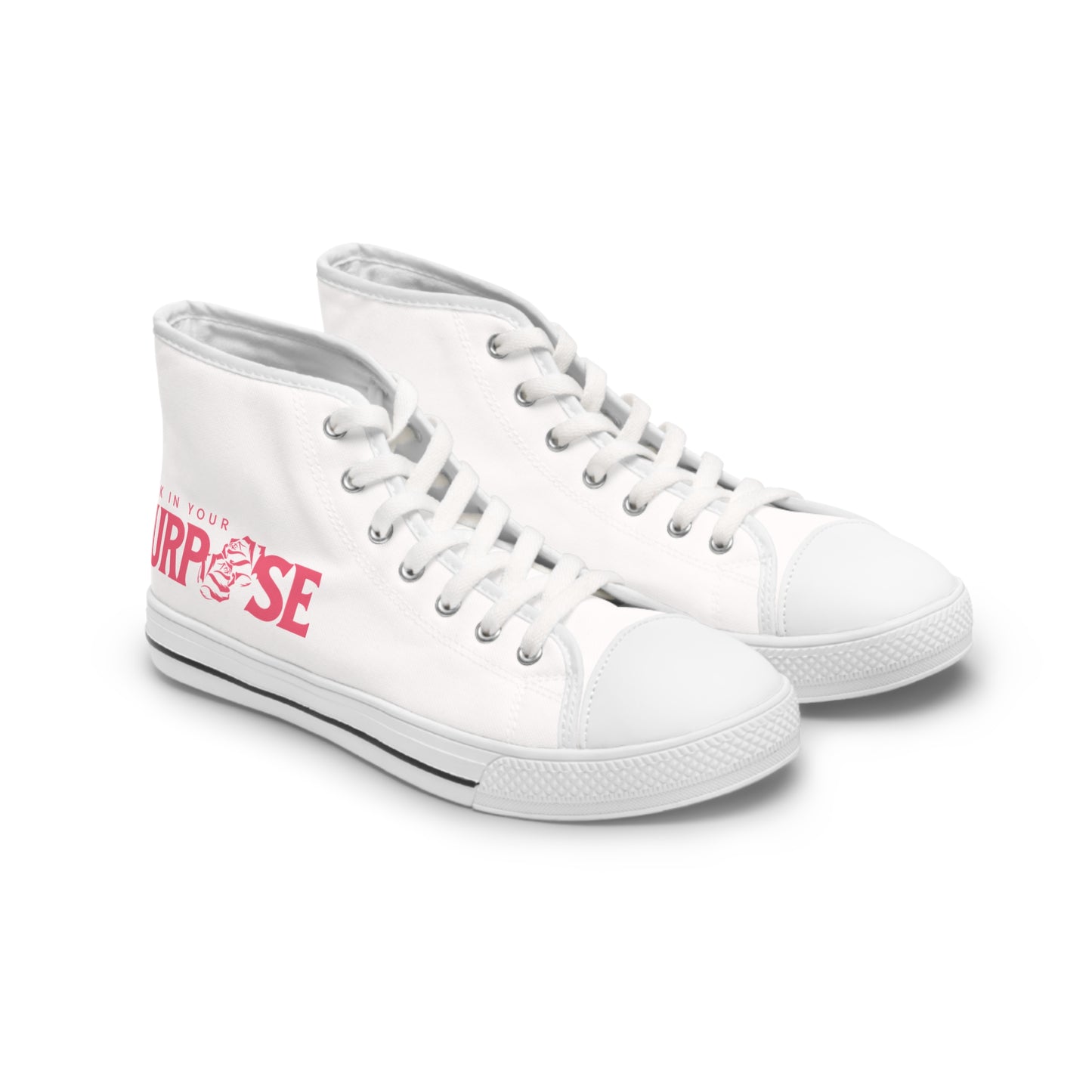 Walk In Your Purpose Women's High Top Sneakers