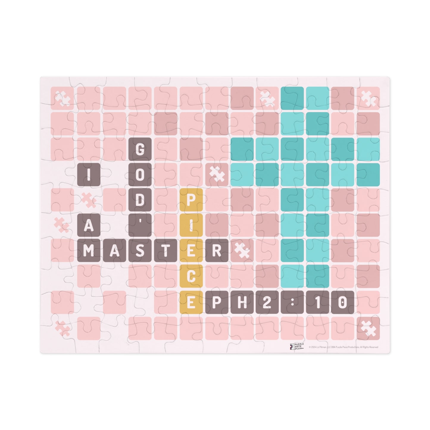 MasterPIECE Word Scramble - Jigsaw Puzzle 110-Piece)