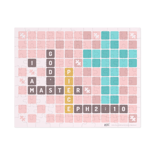 MasterPIECE Word Scramble - Jigsaw Puzzle 110-Piece)