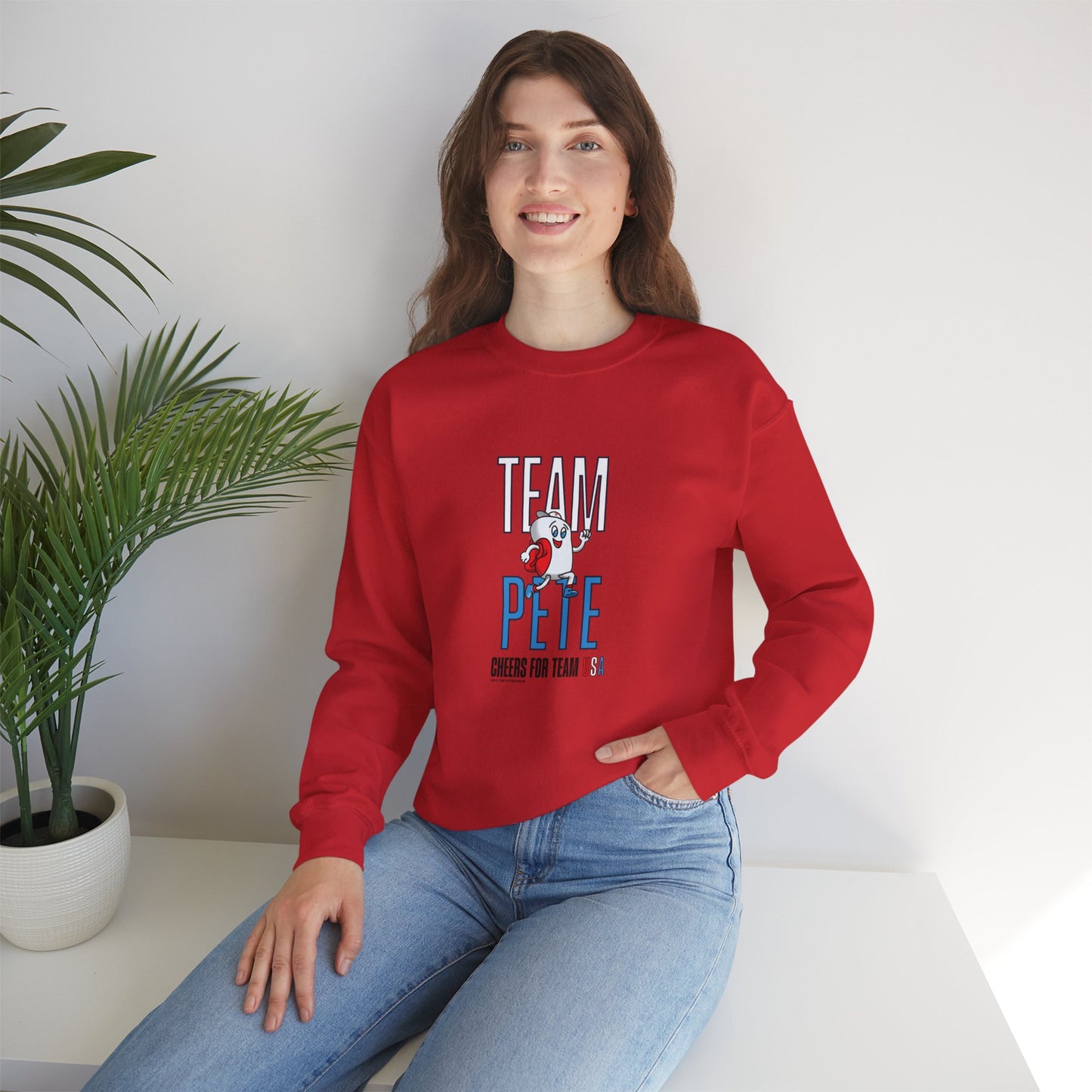 Team Pete Unisex Heavy Blend™ Crewneck Sweatshirt