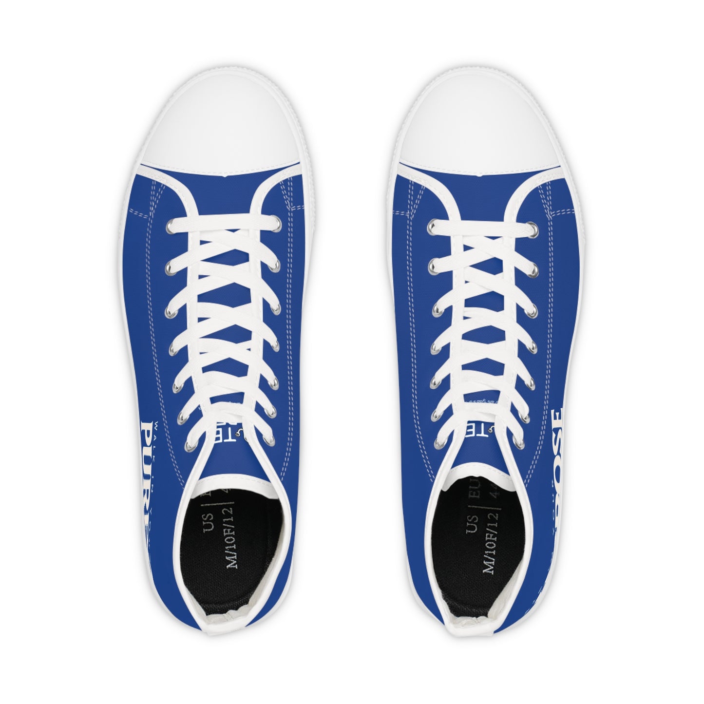 Walk In Your Purpose - Men's High Top Sneakers