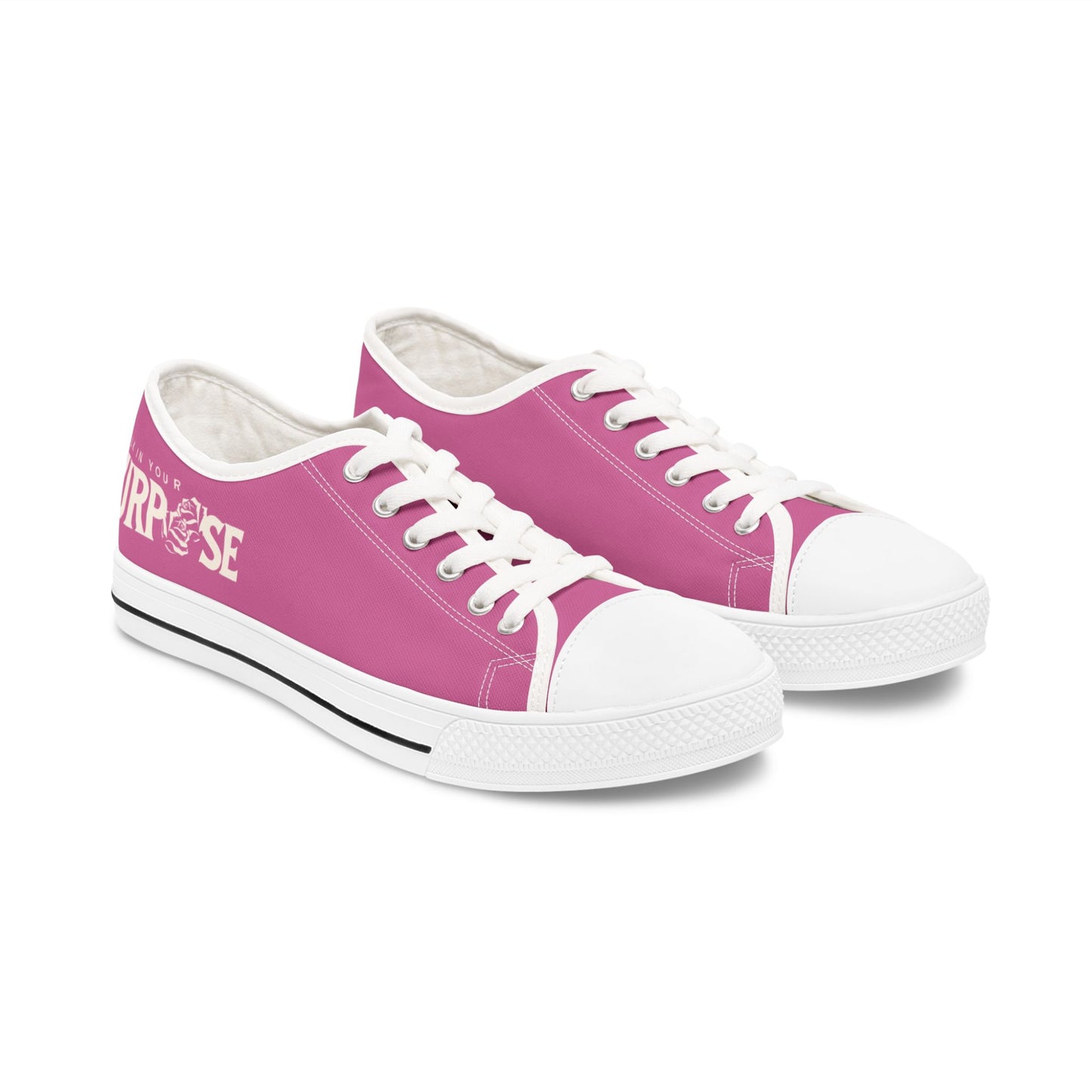 Walk In Your Purpose Women's Low Top Sneakers