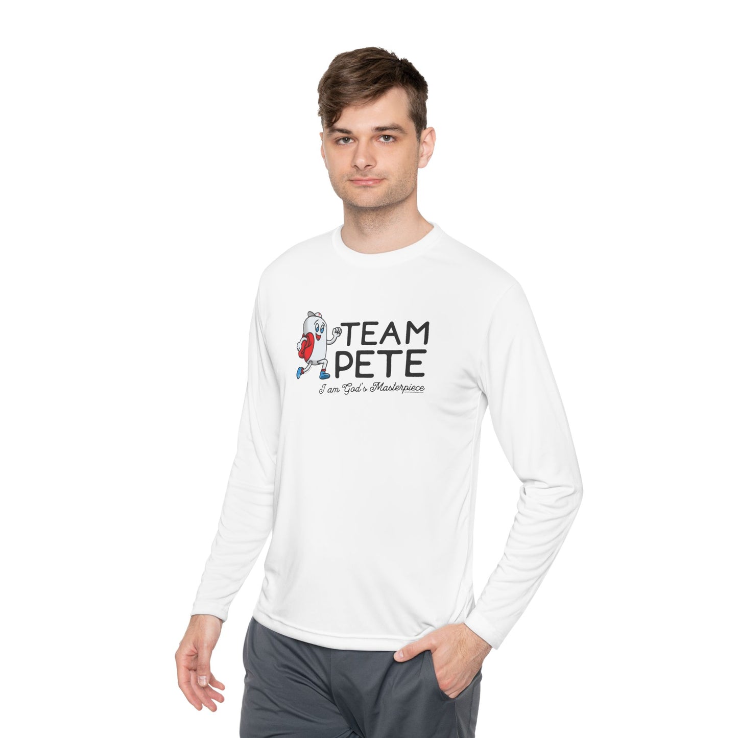Team Pete - Adult Unisex Lightweight Long Sleeve Tee