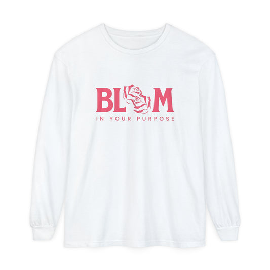 Unisex Garment-dyed Long Sleeve T-Shirt