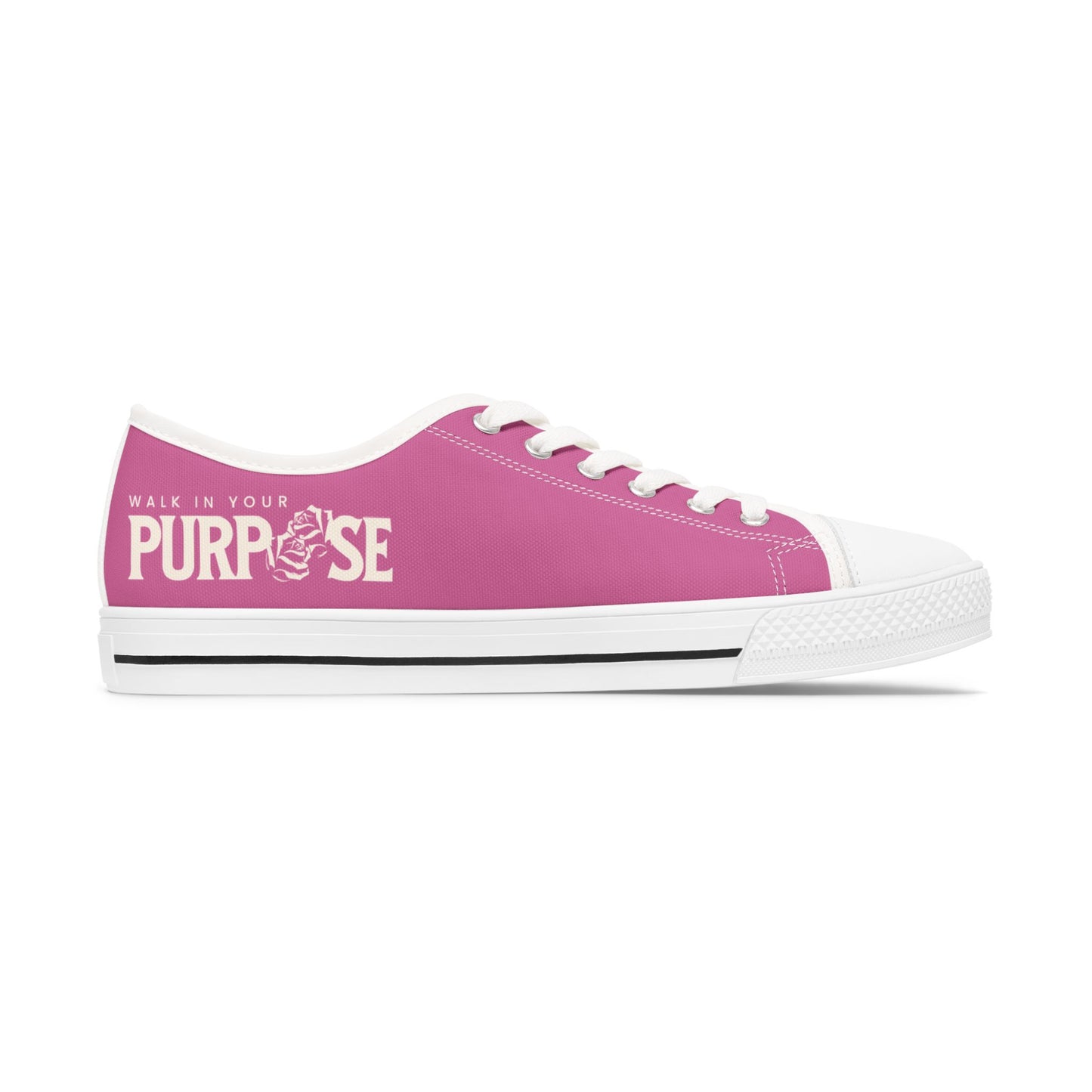Walk In Your Purpose Women's Low Top Sneakers
