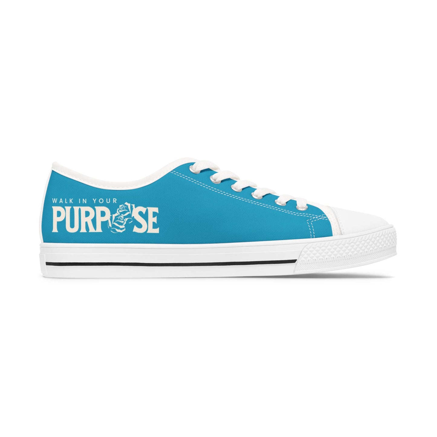Walk In Your Purpose Women's Low Top Sneakers