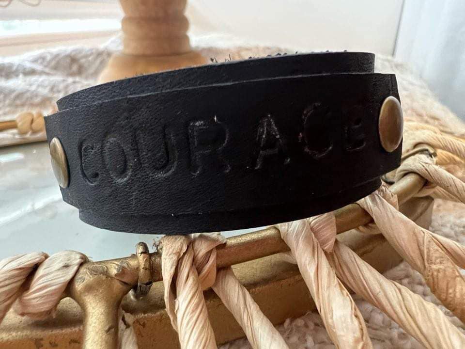 Double Cuff Leather Bracelets