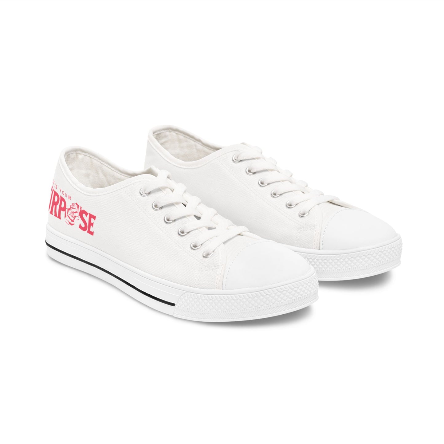 Walk In Your Purpose Women's Low Top Sneakers