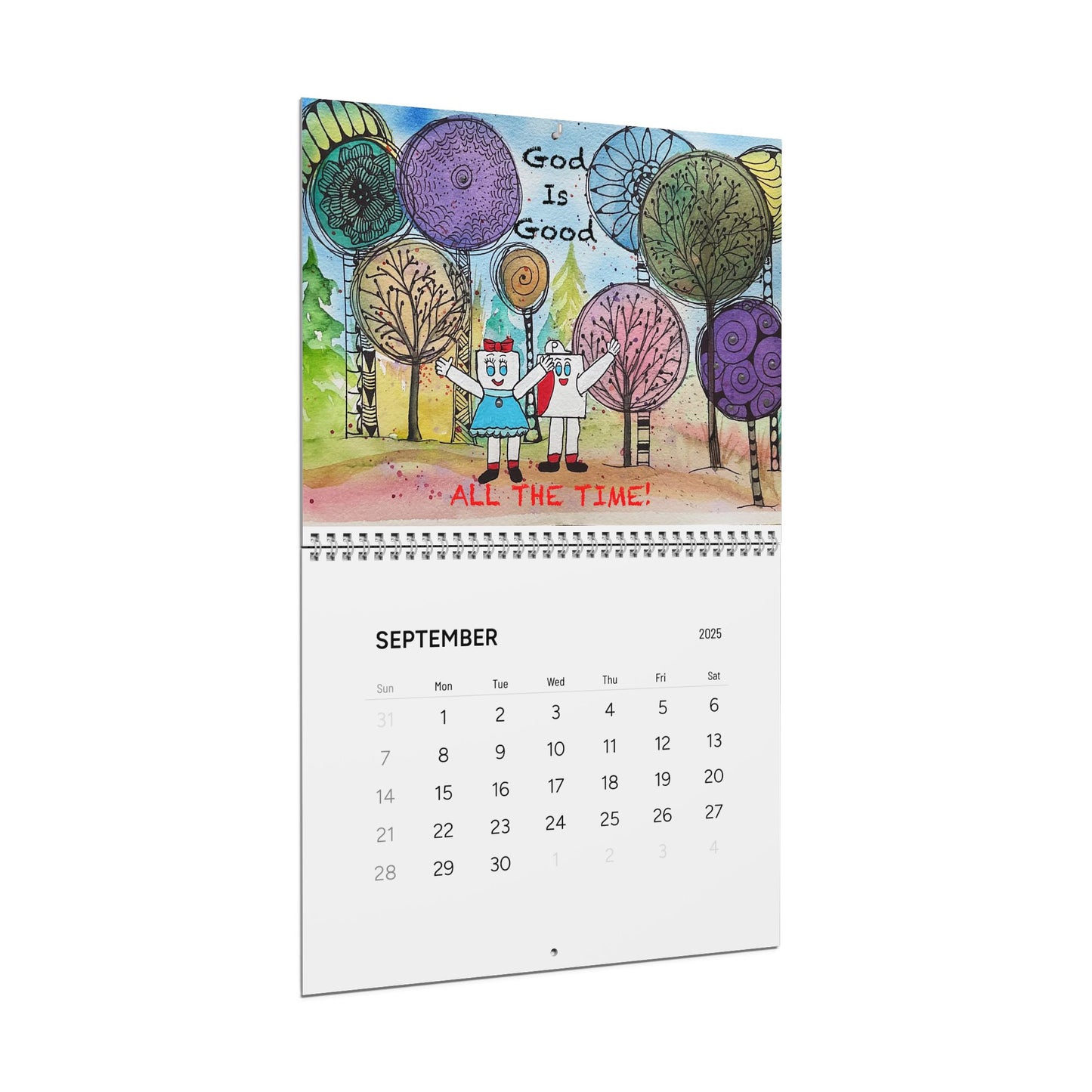 I Am God's Masterpiece Wall Calendars (2025)