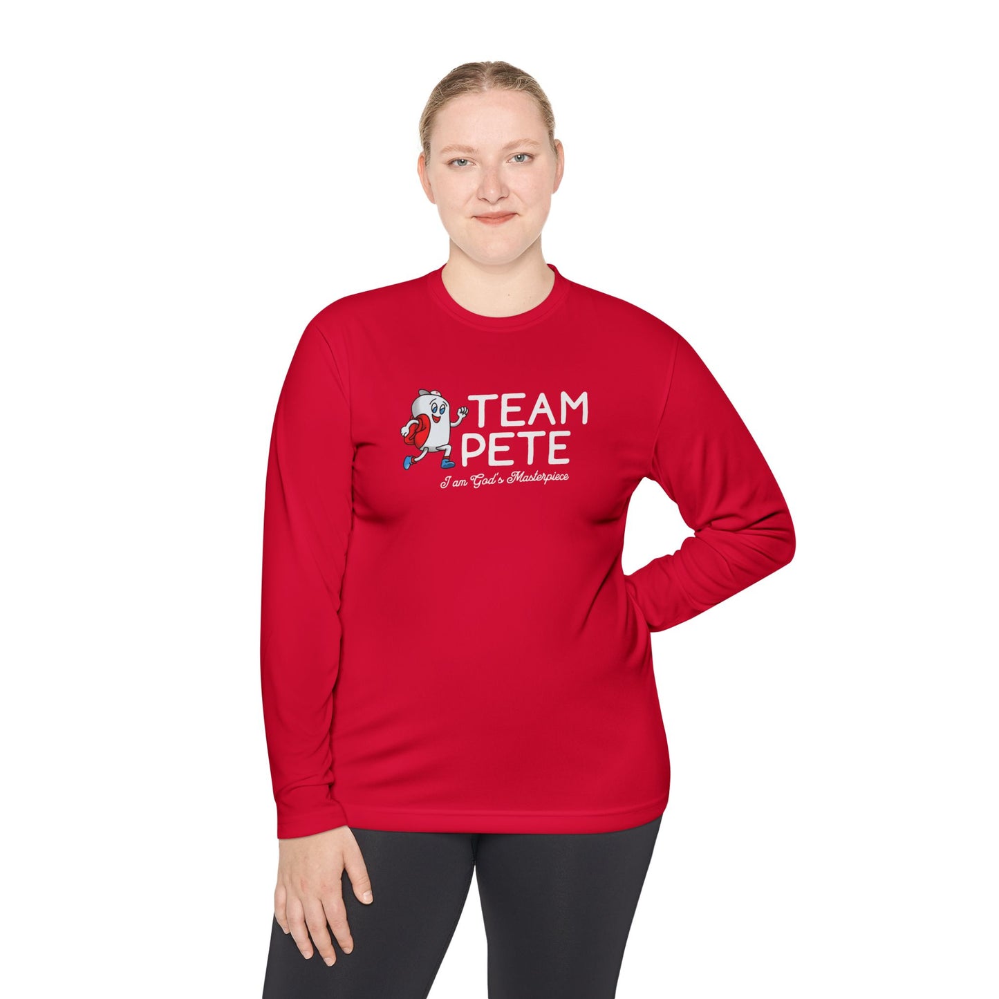 Team Pete - Adult Unisex Lightweight Long Sleeve Tee