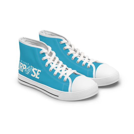 Walk In Your Purpose Women's High Top Sneakers