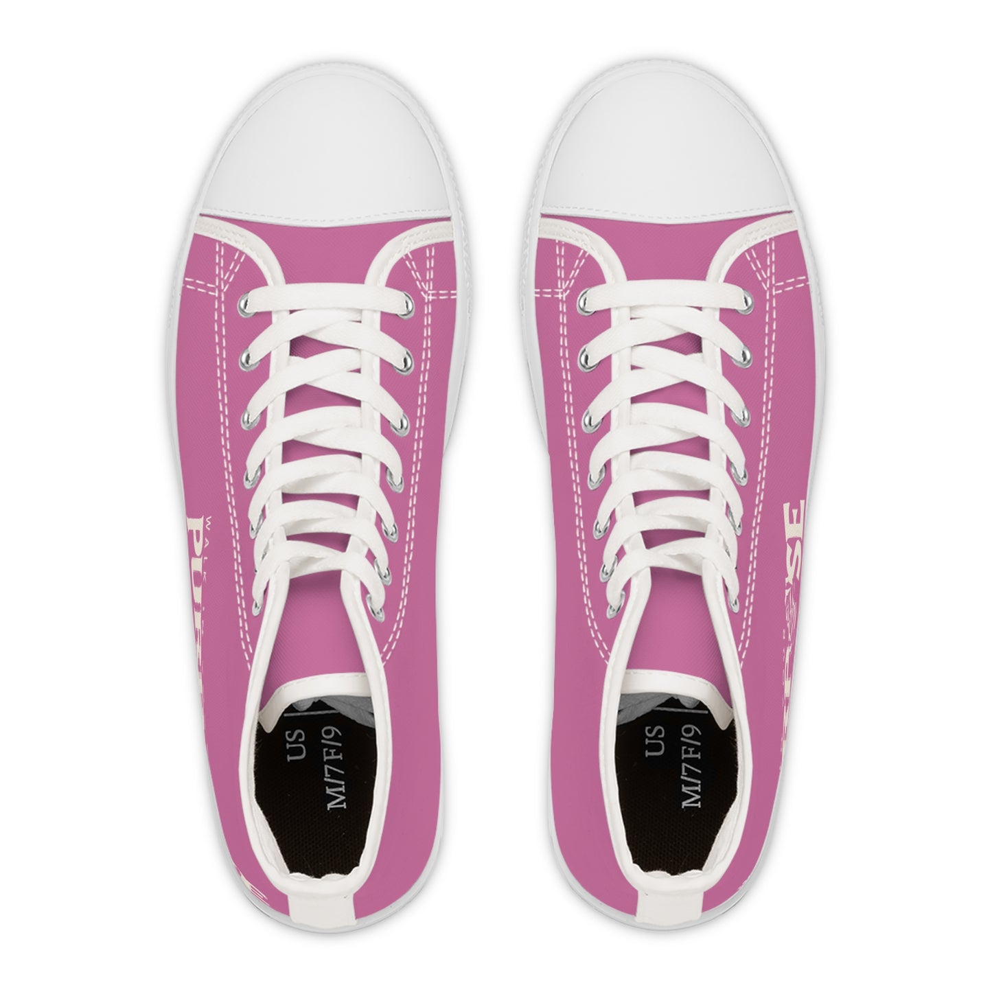 Walk In Your Purpose Women's High Top Sneakers