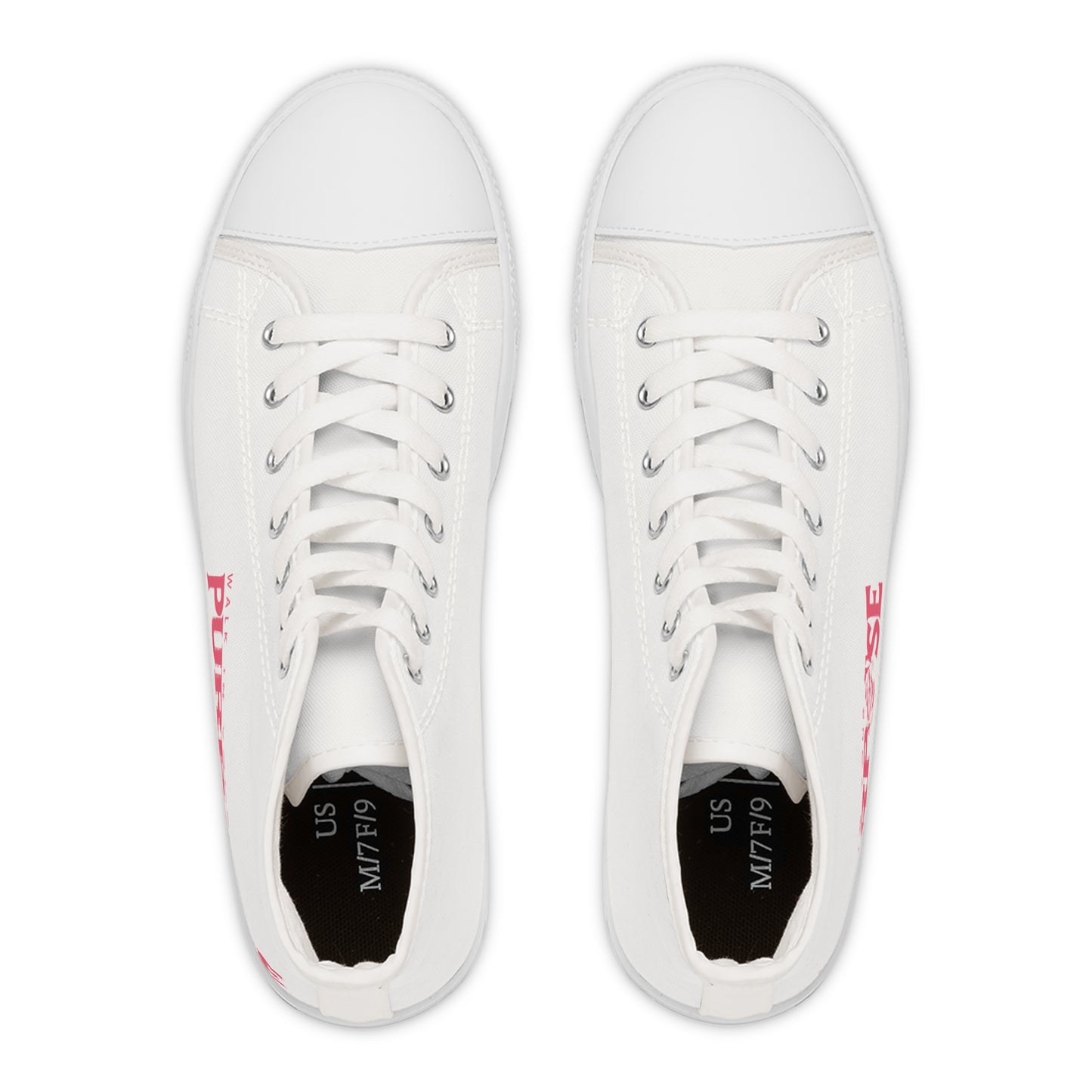 Walk In Your Purpose Women's High Top Sneakers