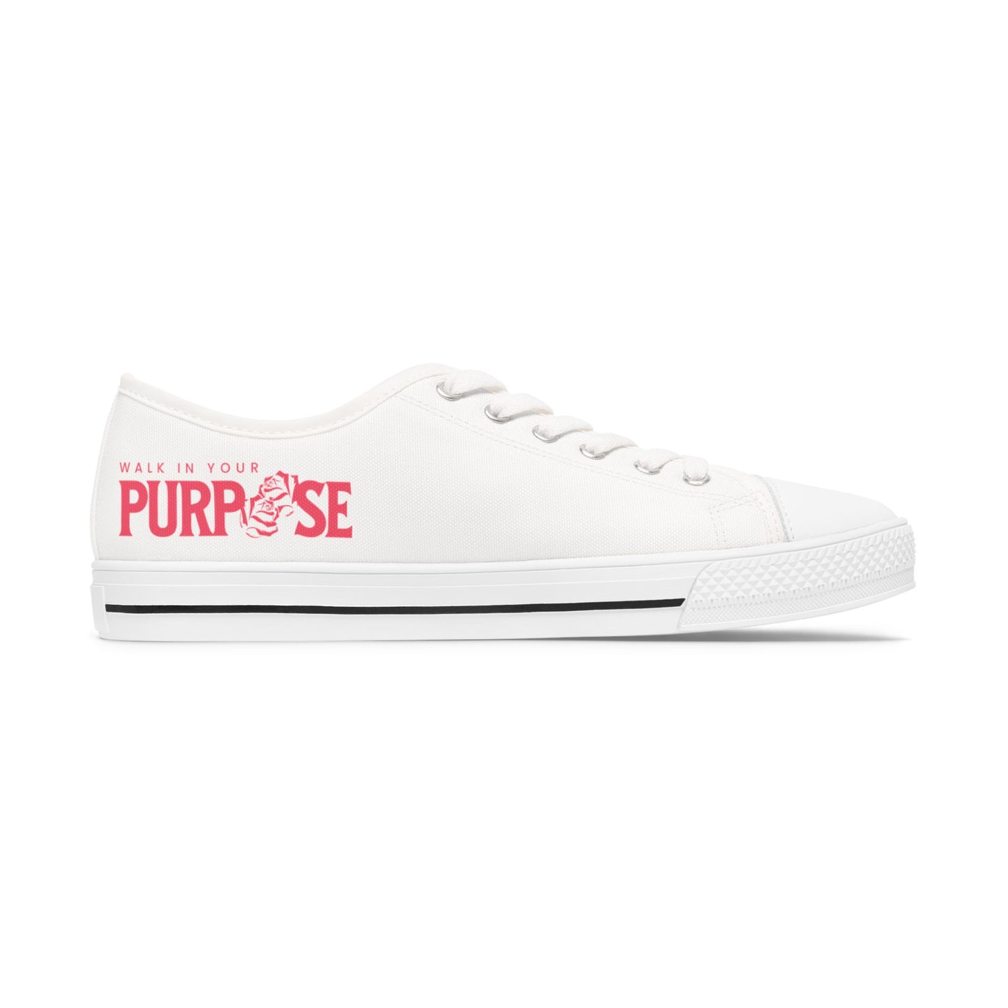 Walk In Your Purpose Women's Low Top Sneakers