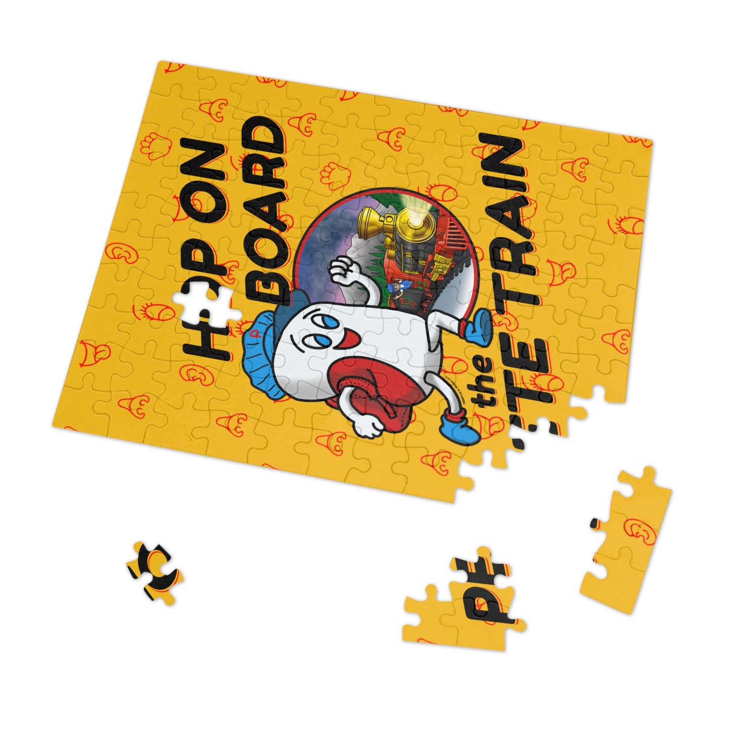 Hop on Board the Pete Train | Jigsaw Puzzle (110-Piece)